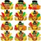 24 Sets Thanksgiving Turkey Headbands – DIY Turkey Hats Craft Kits with Foam Feathers, Pilgrim Hats, Fall Leaves, Pumpkins, Googly Eyes for Kids Classroom, Parties, and Holiday Activities (red, orange, yellow, green, brown) 23 x 5 x 5 inches